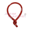 New Line Em Technology 90º Bend Silicone Hose Red