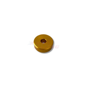 10mm aluminium seat spacer gold