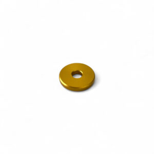 5mm aluminium seat spacer gold