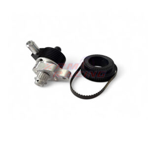 Racing water pump and tooth pulley kit